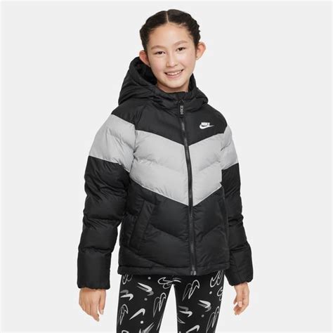 nike winterjacke weiß grau schwarz|Winterjacken & Wintermäntel .